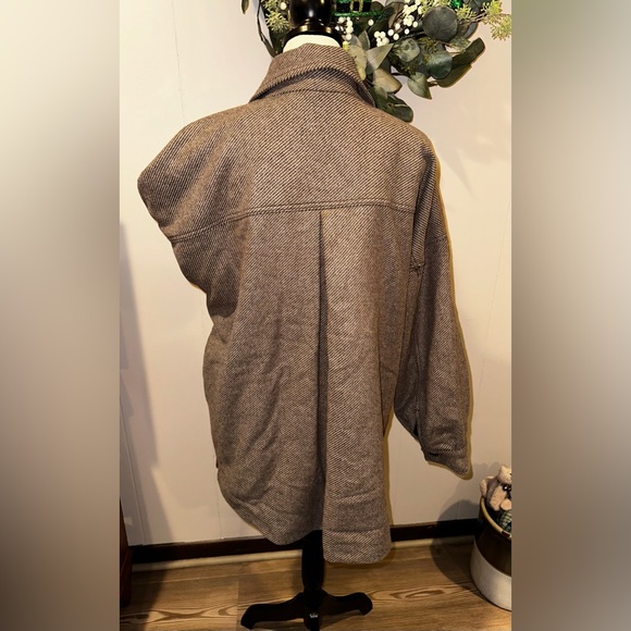 Free People (WE THE FREE Collection) VERY Oversized Jacket  - Size Large NWOT - Picture 5 of 9